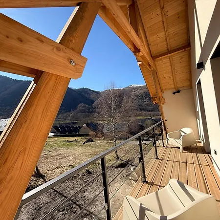 Le Cocon Du Louron - Magnifique Maison 8 Personnes A Ferienhaus Loudenvielle